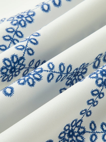 Isabel – Komplet z dekoracyjnym topem bez rękawów i spódnicą