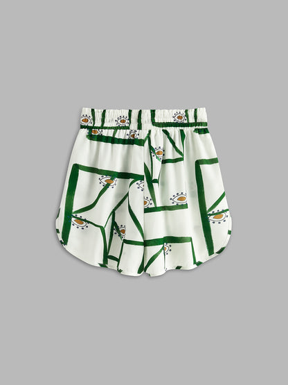Karina – Relaxed Print Drawstring  Outfit - Image 9