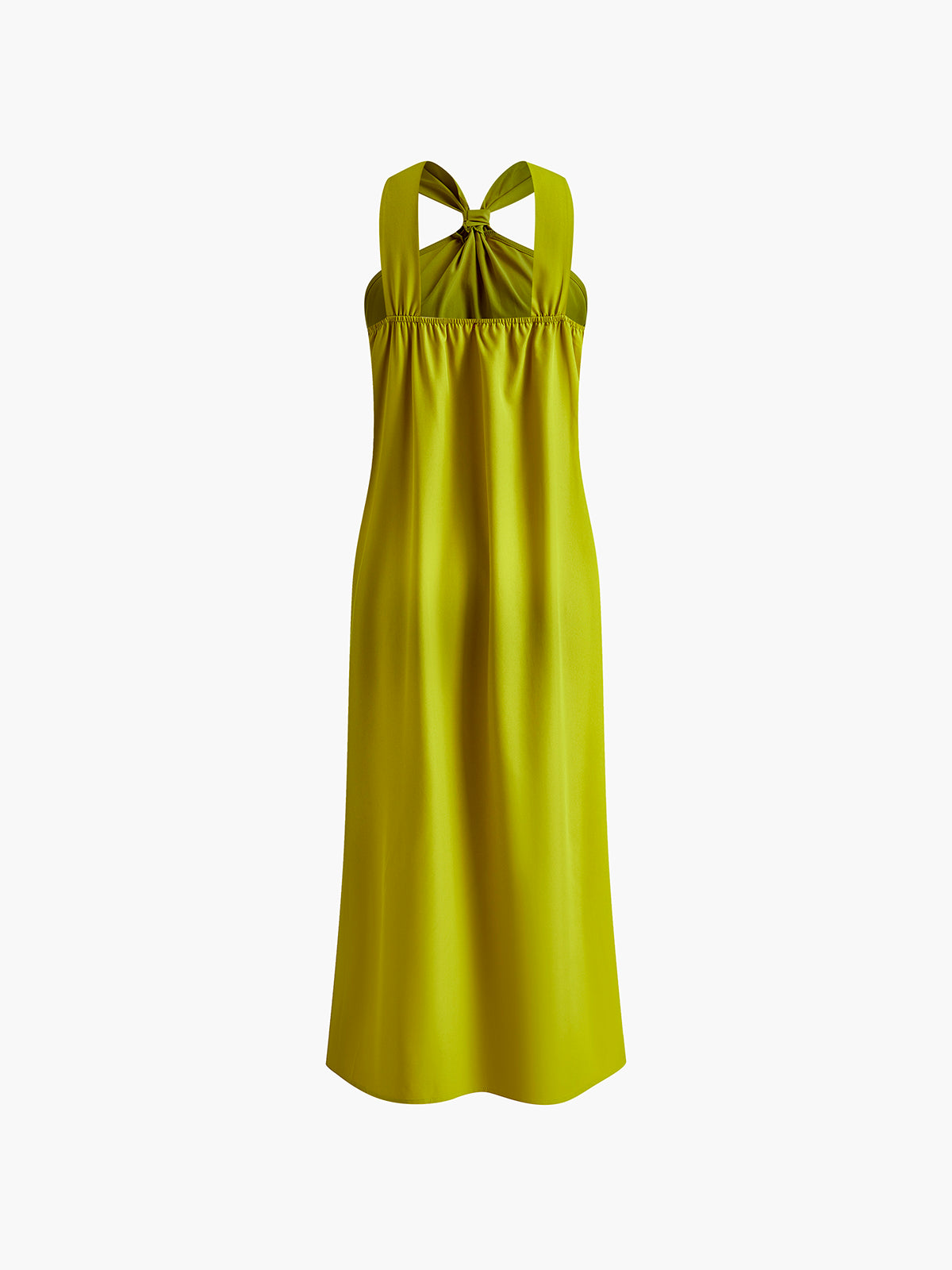 Sarah – Cross Halter Split Long Dress - Image 6