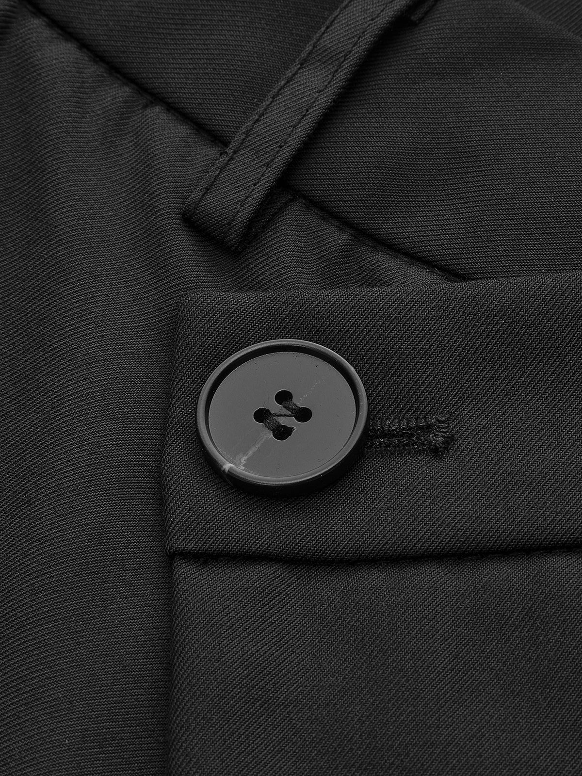 Valentina – Eleganckie spodnie garniturowe z asymetryczną klapą i szeroką nogawką