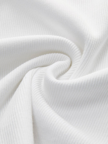 Inés – Krótki top bez rękawów o przylegającym kroju