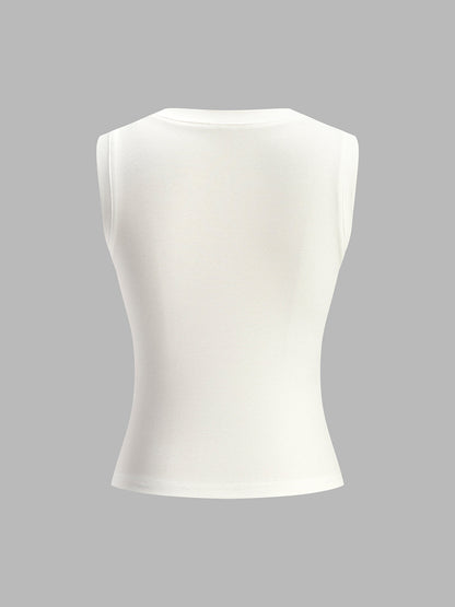 Julia – Stylish Sleeveless Top for Women - Image 4