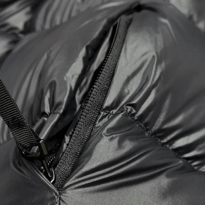 Anna – Elegancki Długi Puchowy Płaszcz Damski z Kapturem