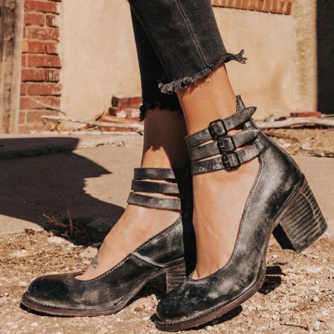 Katrin – Stylish Heeled Mary jane boots for Women - Image 2