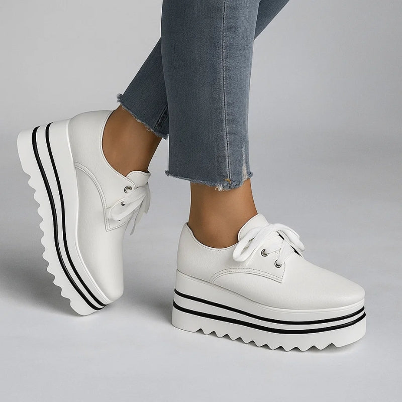 Laura – Platformowe sneakersy damskie o nowoczesnym designie