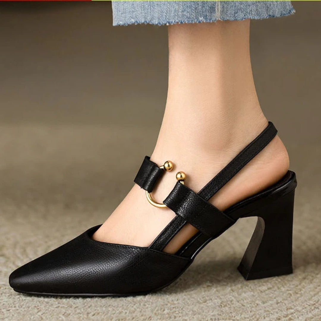 Kirsten – Women Elegant Slingback Heels - Image 1
