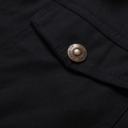 Marco - Męska kurtka ocieplana z kołnierzem futrzanym