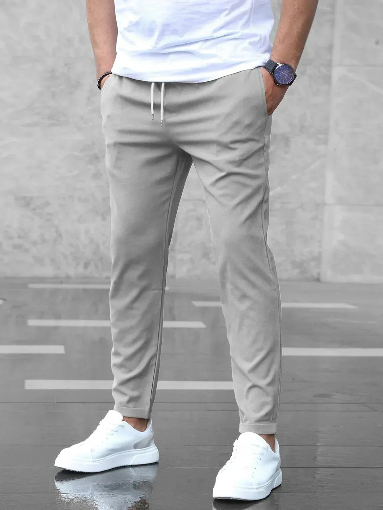 Karsten – Tailored Jogger Trousers for Men - Image 1