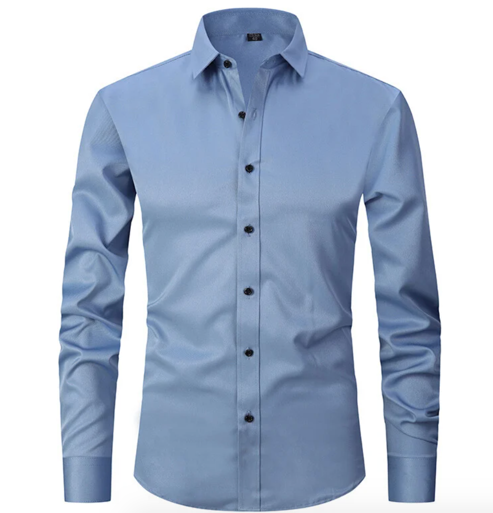 Michał – Męska Koszula Slim Fit z Elastycznego Materiału