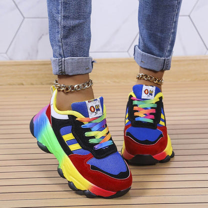 Gabriele – Women Colourful Chunky Sneakers - Image 3