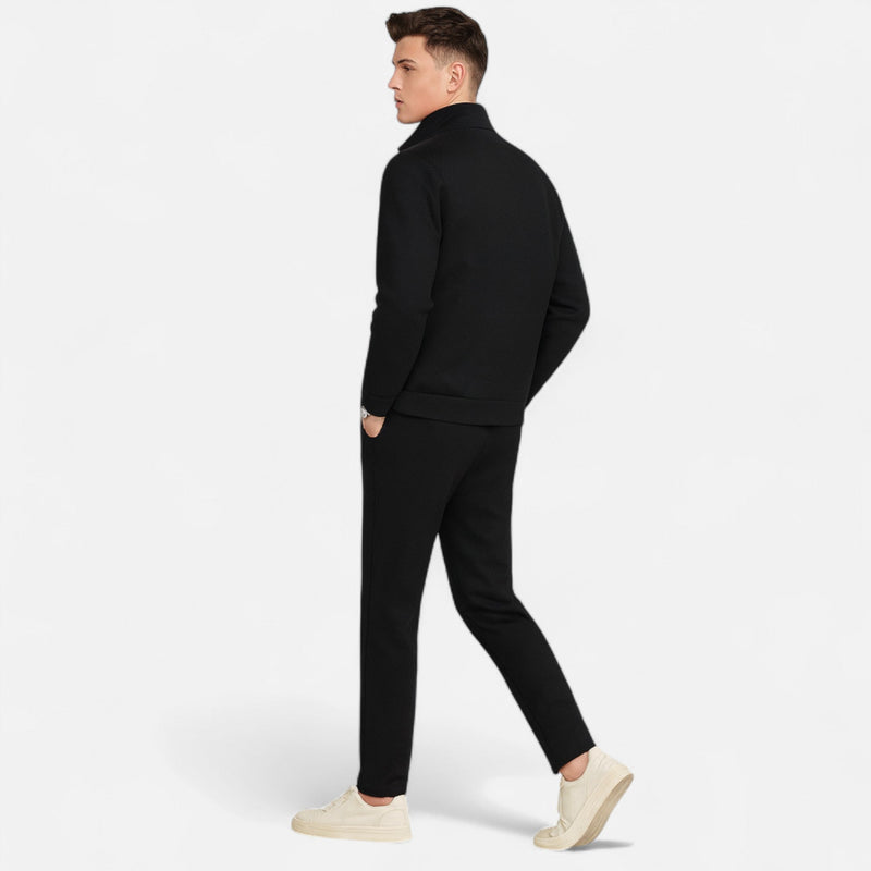 Max – Stand Collar Tracksuit Set - Image 2