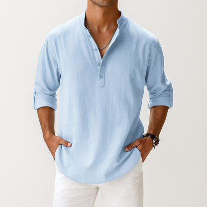 Markus – long sleeves Button-Up Shirt - Image 6