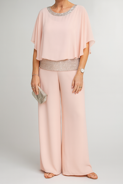 Margaret – Damski elegancki zestaw dwuczęściowy