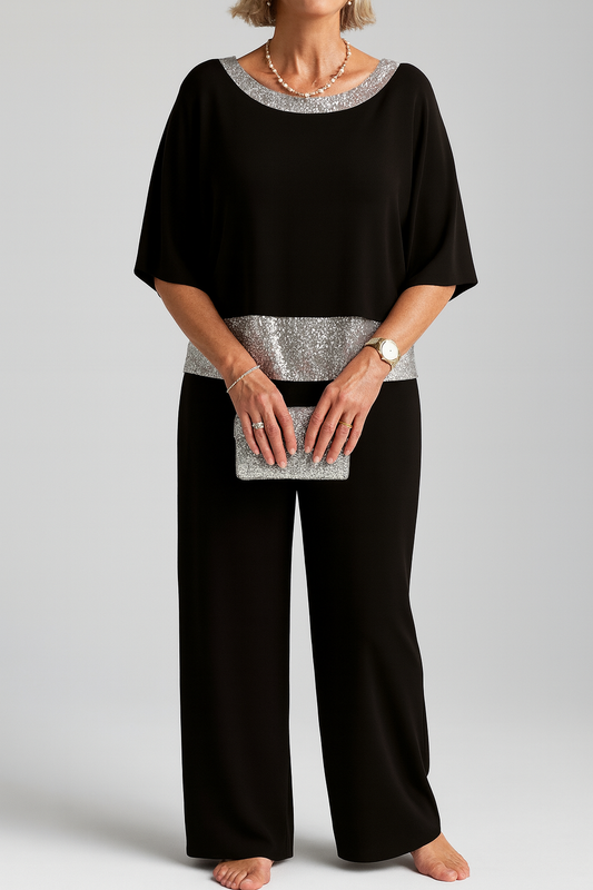 Margaret – Damski elegancki zestaw dwuczęściowy