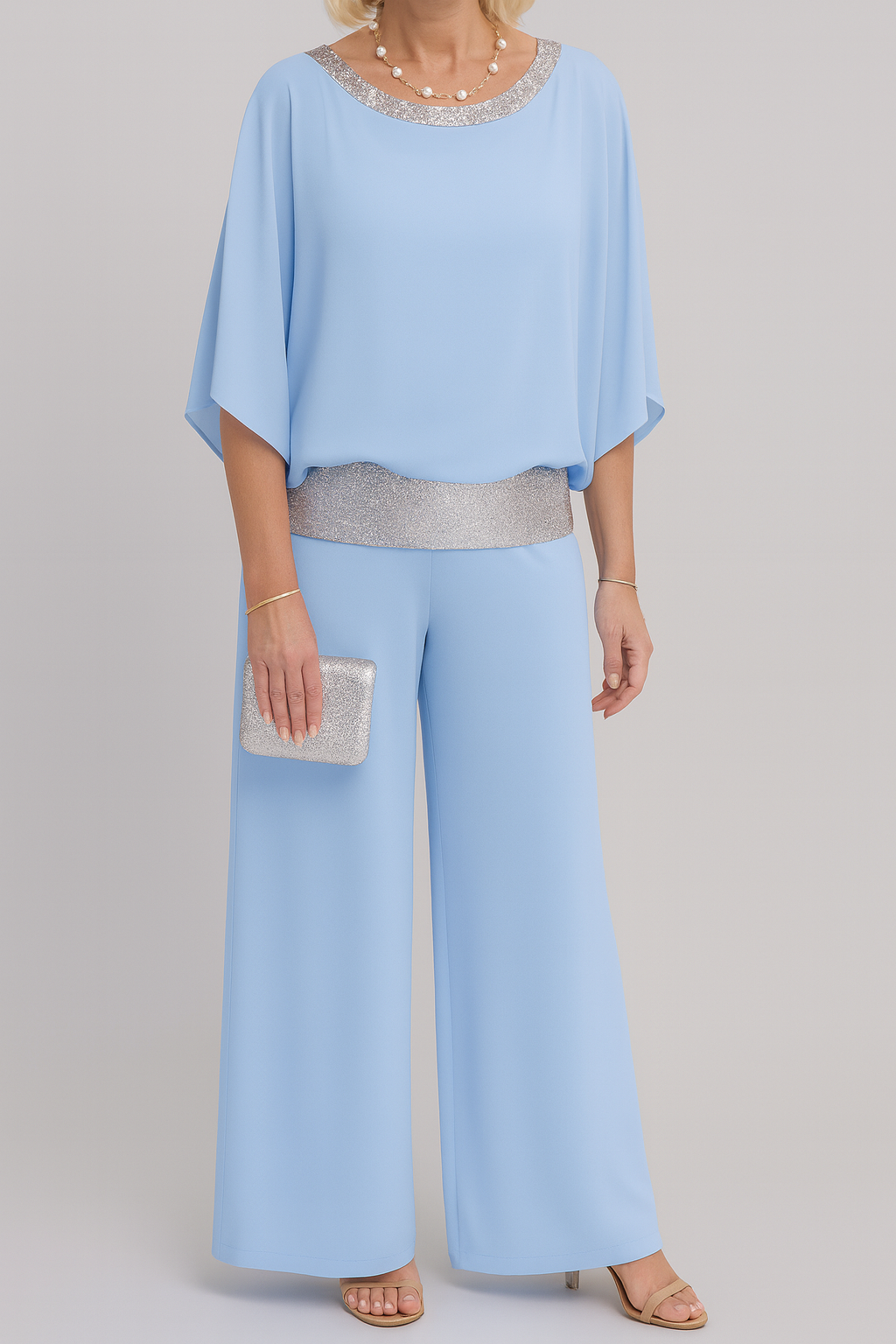 Margaret – Damski elegancki zestaw dwuczęściowy