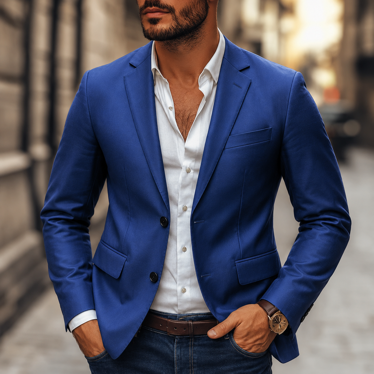 Fabian – Męska marynarka w stylu casual