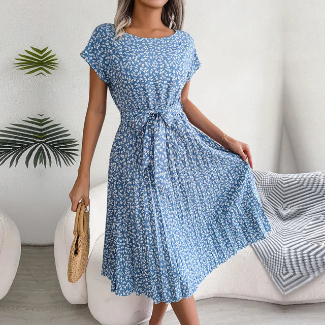 Charlotte – Women Summer Floral Midi Dress - Image 7