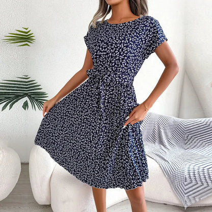 Charlotte – Women Summer Floral Midi Dress - Image 8