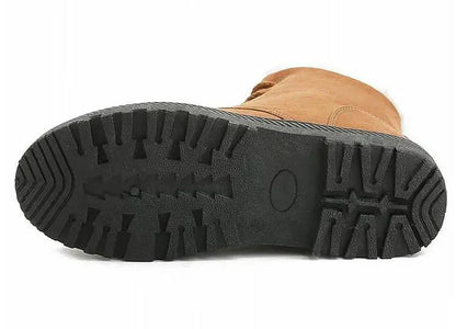 Laura – Damskie zimowe buty sznurowane z ociepleniem o klasycznym fasonie