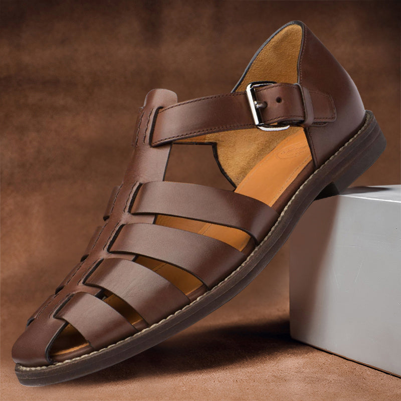 Anton – Leather Fisherman Sandals - Image 5