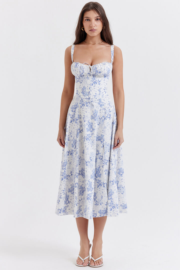 Daniela – Elegant floral sundress for Women - Image 10