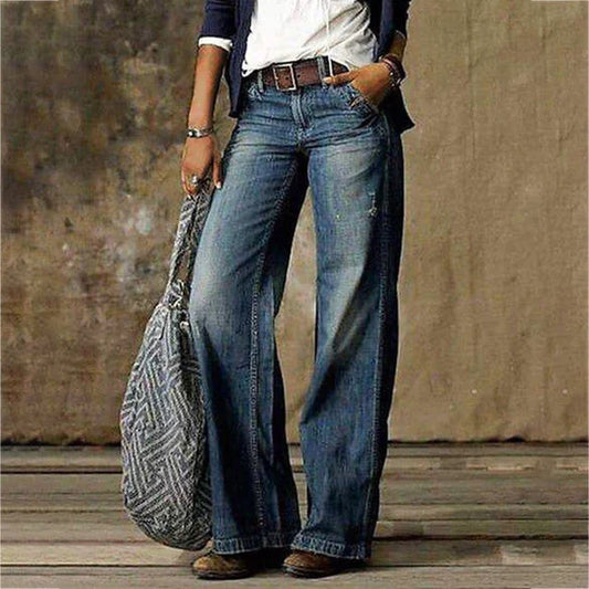 Sophia – Jeans damskie o kroju wide leg