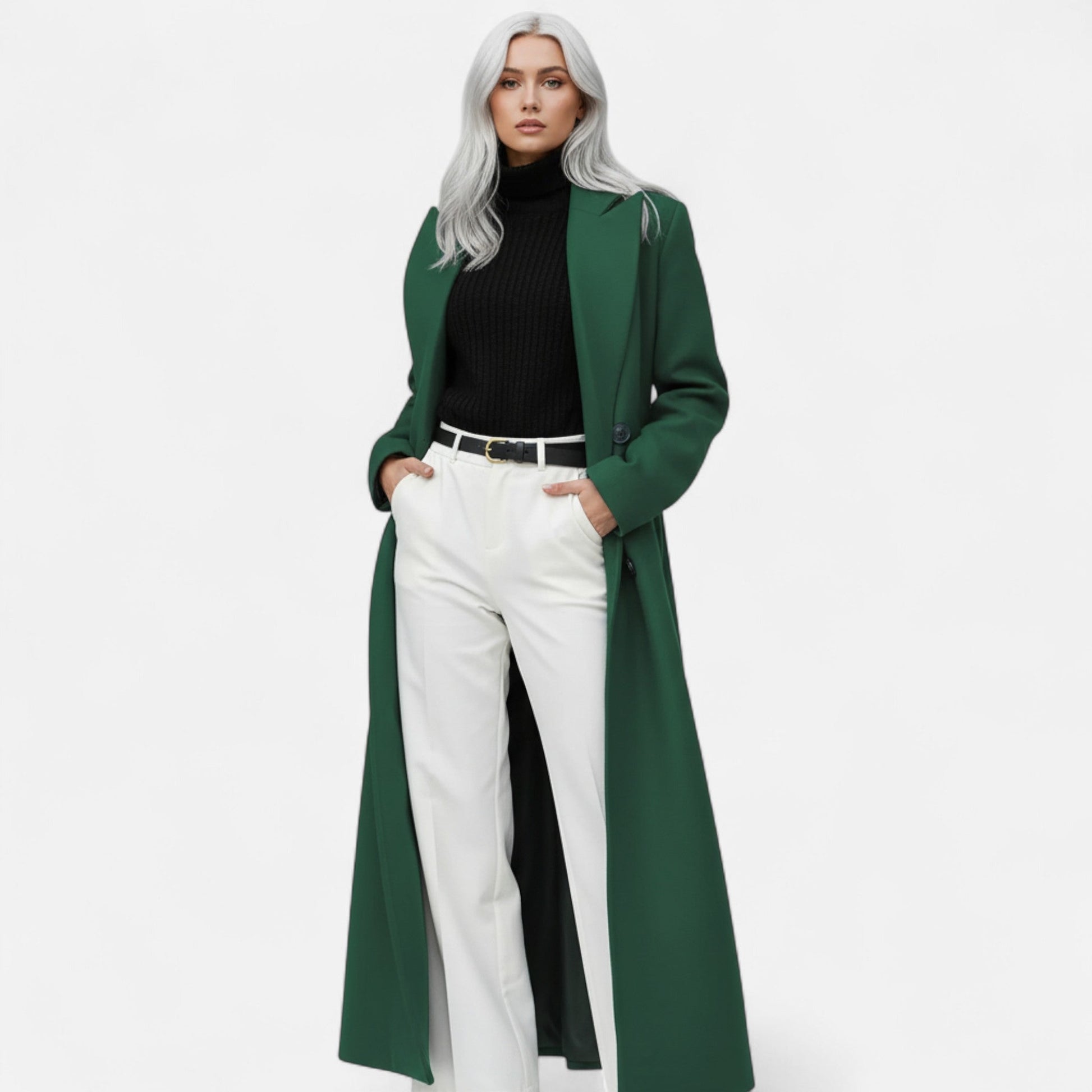 Theresa – Elegant Structured Formal Winter Coatfor Women - Image 5