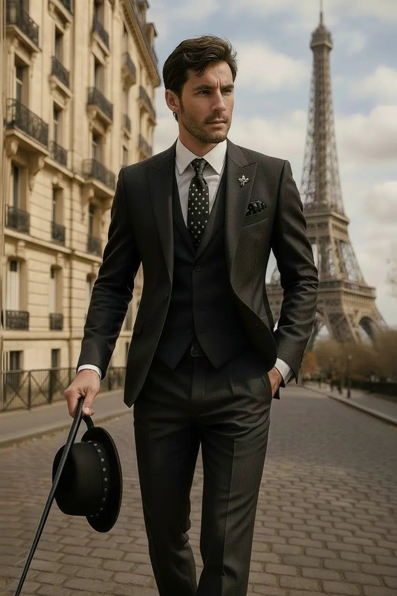 Markus – Slim Fit 3‑Piece Suit Jacket - Image 2