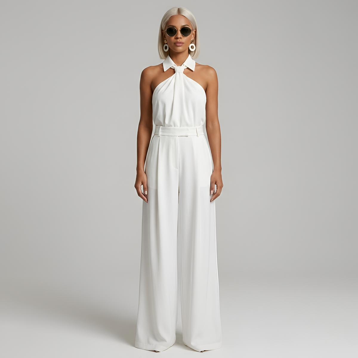 Renate – High Neck Halter Top Jumpsuit - Image 4