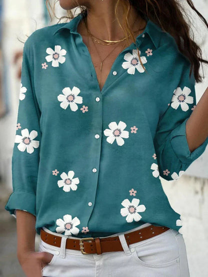 Josefine – Women Floral Print Blouse - Image 4