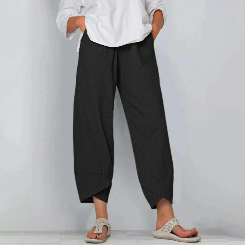 Gisela – Women Casual Chic Summer Pants - Image 2