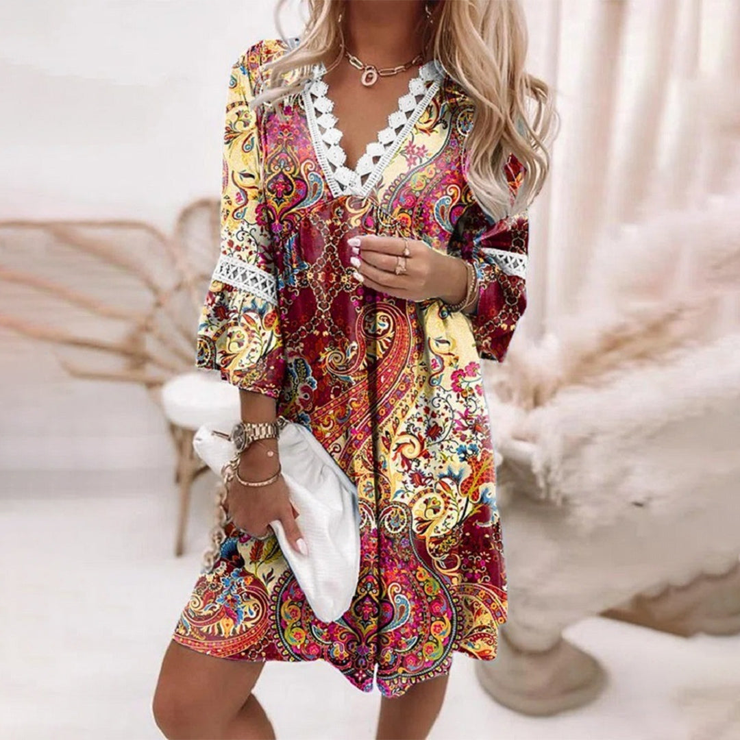 Anna – Sommerkleid für Damen mit Spitzenbesatz - Image 2