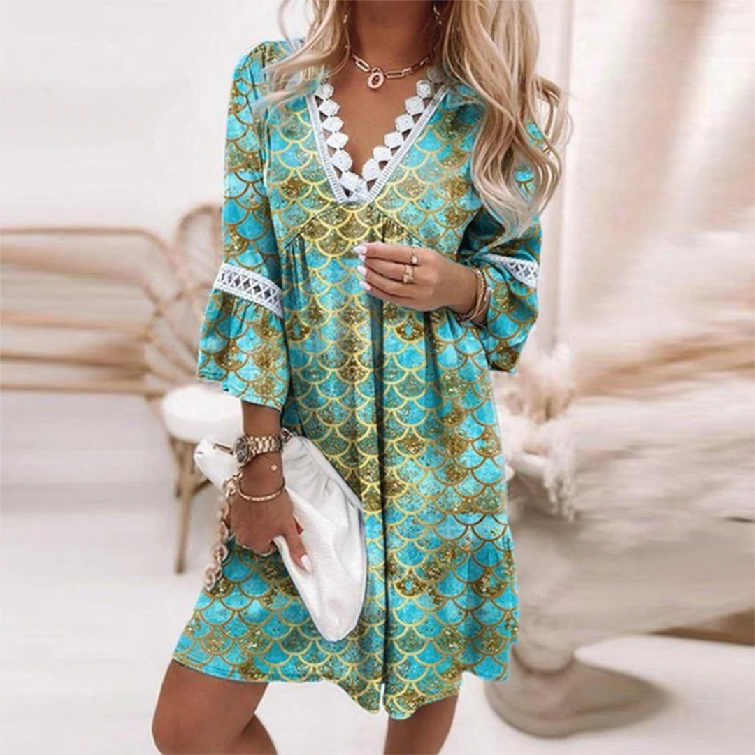 Anna – Sommerkleid für Damen mit Spitzenbesatz - Image 3