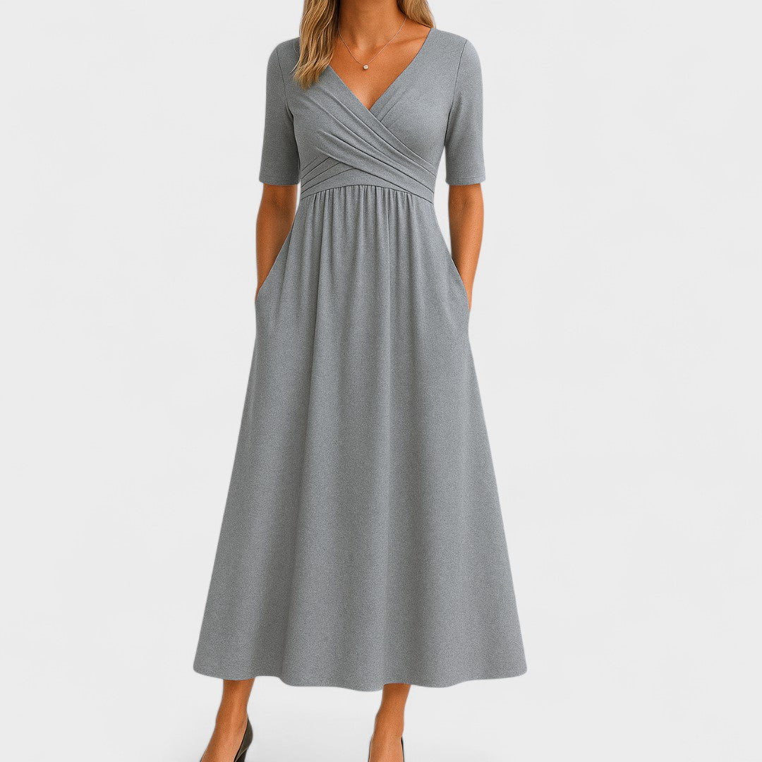 Paisley – Women Casual Maxi Dress - Image 1