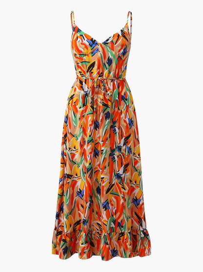 Katrin – Women Floral Print Maxi Dress - Image 9