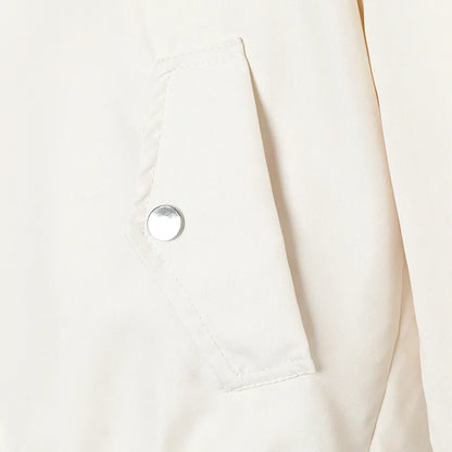 Alicja – Damska ocieplana kurtka o luźnym kroju z miękkim kożuchem wewnątrz