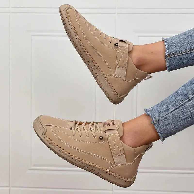 Sophie – Damskie skórzane półbuty casual