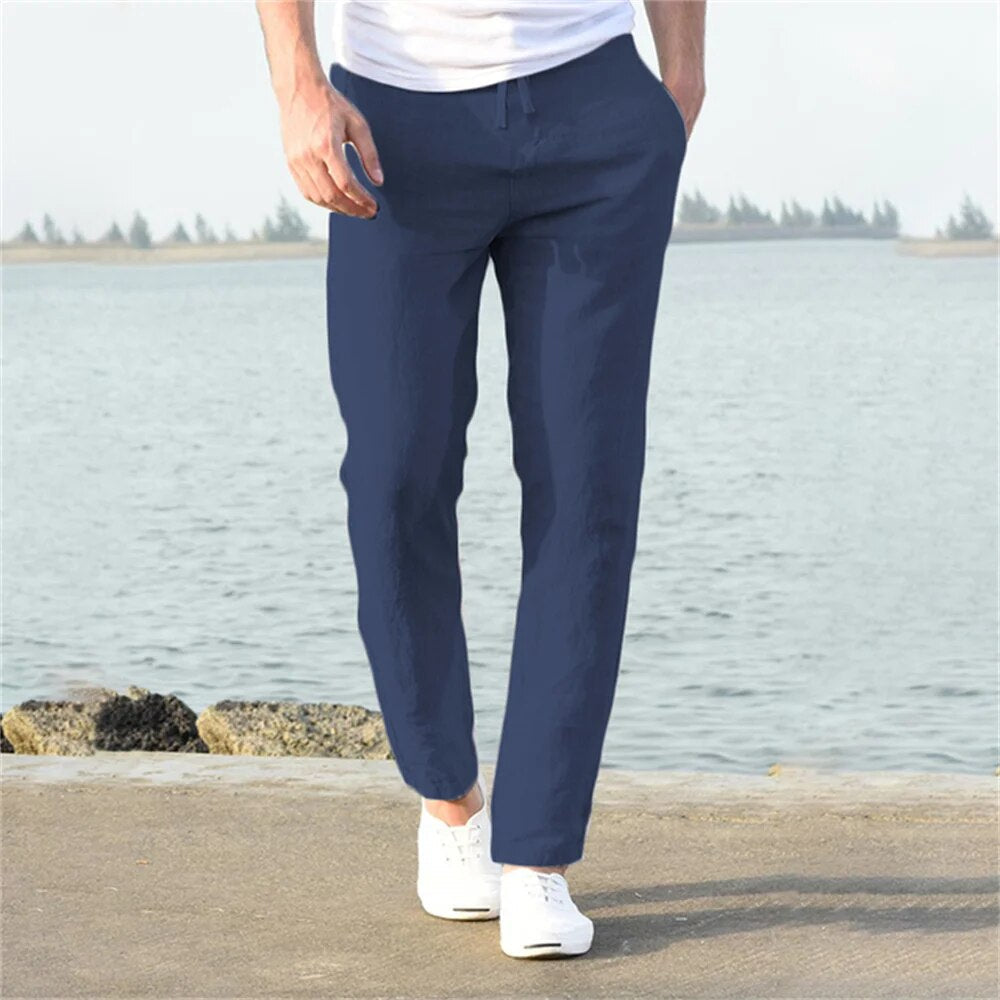 Armin – Casual Summer Linen Trousers - Image 6