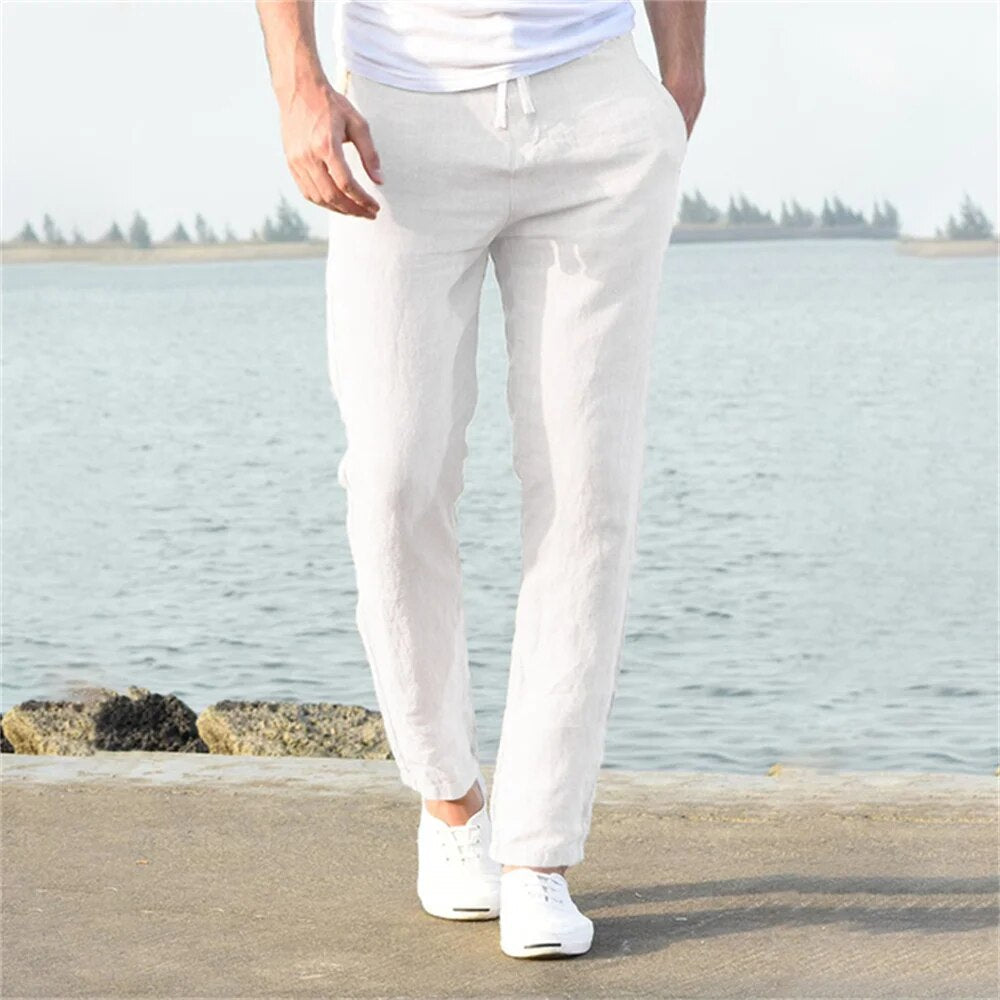 Armin – Casual Summer Linen Trousers - Image 5