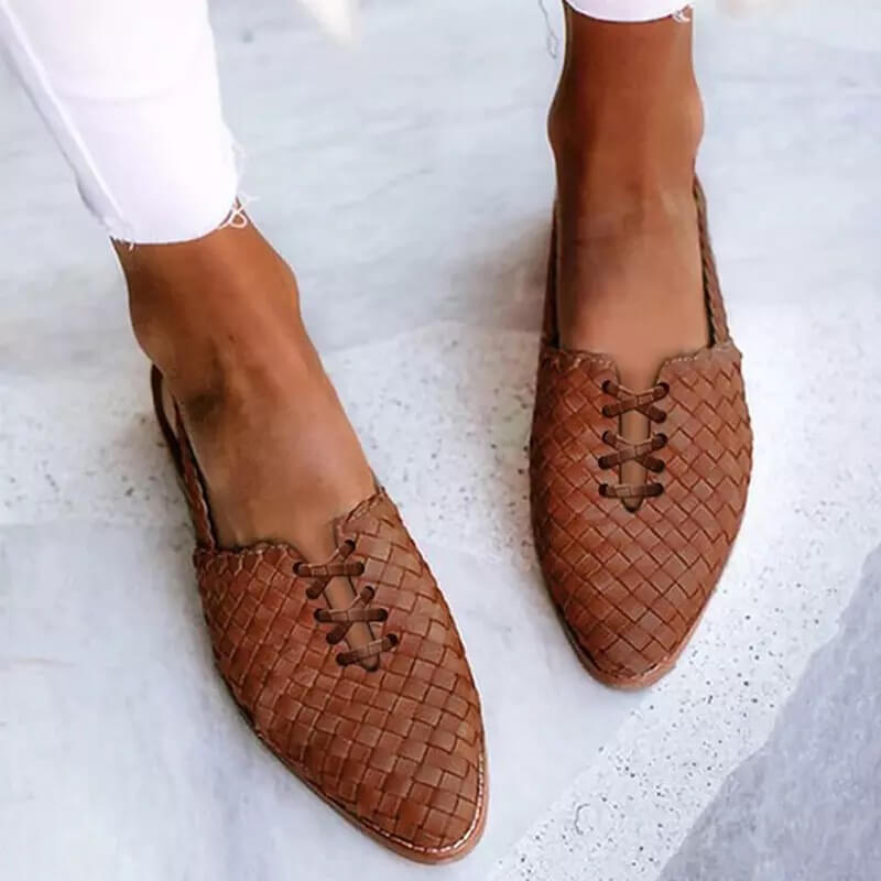 Charlotte – Women Woven Slip-On Shoes - Image 5