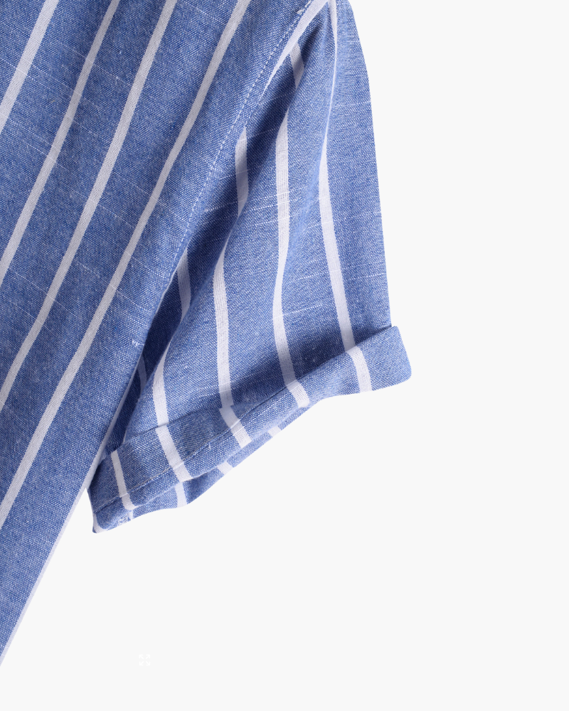 Tim – Striped Short Sleeve Shirt - Image 4