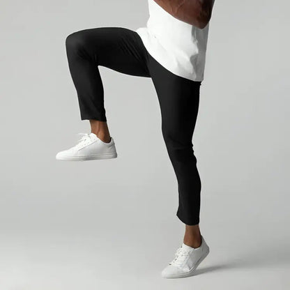 Lucas – Męskie Spodnie Slim Fit z Elastycznego Materiału