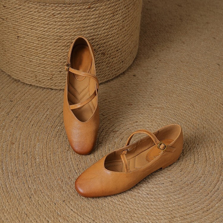 Susanne – Elegant Mary Jane Flat Shoes - Image 3