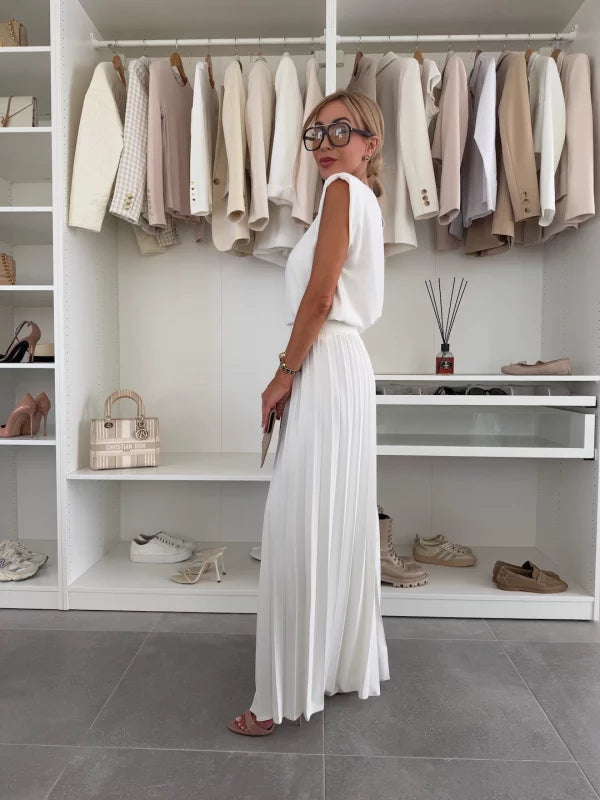 Charlotte – Set aus Plisseehose und Oberteil für Damen - Image 7