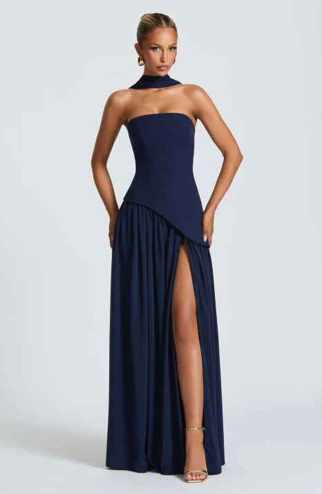 Emilia – Elegant Strapless Cut & Flowing Silhouette Dress for Women - Image 5