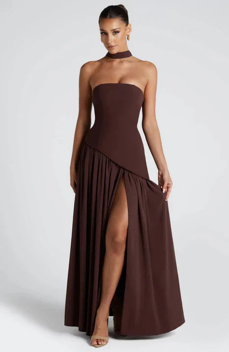 Emilia – Elegant Strapless Cut & Flowing Silhouette Dress for Women - Image 6