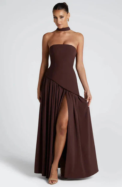 Emilia – Elegant Strapless Cut & Flowing Silhouette Dress for Women - Image 6