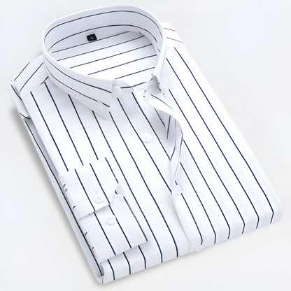 Fabian – Striped Long Sleeve Shirt - Image 2