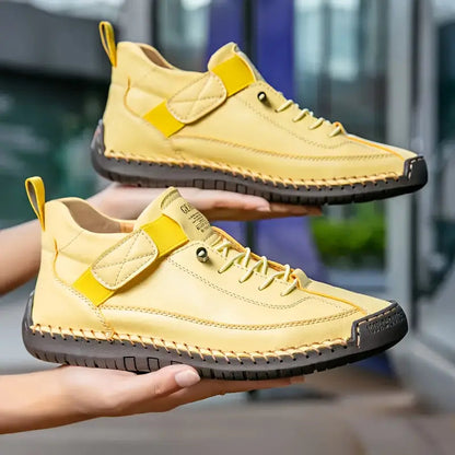 Mara – Damskie sneakersy o sportowym kroju z kontrastowymi przeszyciami