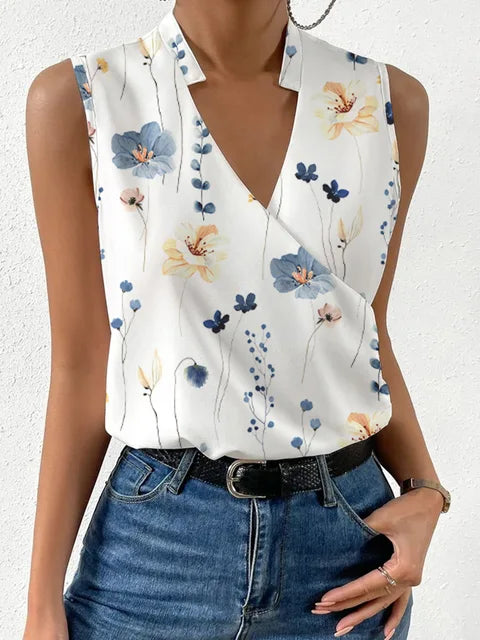 Luisa – Summer top with V-neck for women - Image 4
